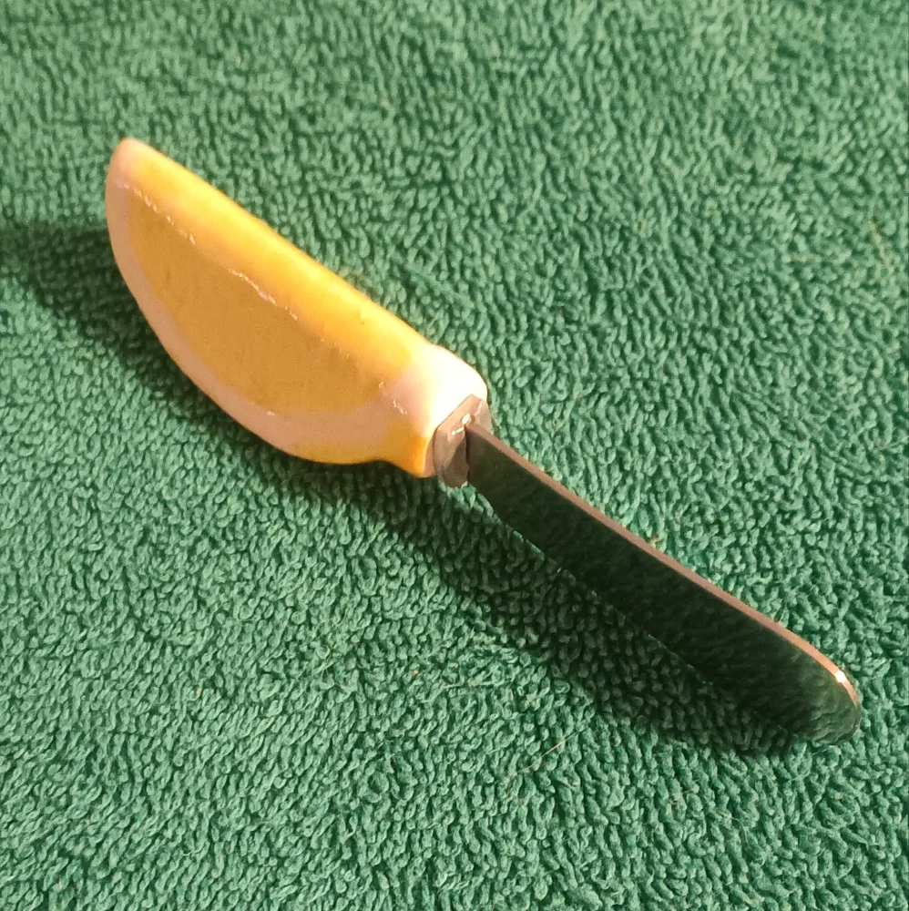 Vintage Butter Jam Cheese Charcuterie Knife Spreader Lemon